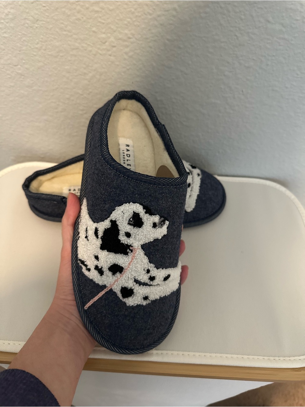 Radley London  Slip-On Shoes with White Dog Motif